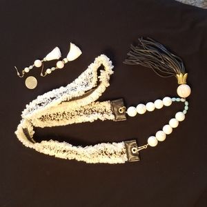Plunder Necklace and Earrings